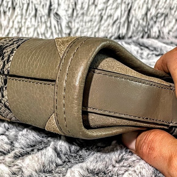 NWOT - COACH SWAGGER WRISTLET IN PATCHWORK EXOTIC EMBOSSED LEATHER (65140) - Picture 5 of 9